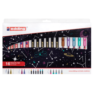 Set de marcadores para papel edding Galactic 16 Unidades