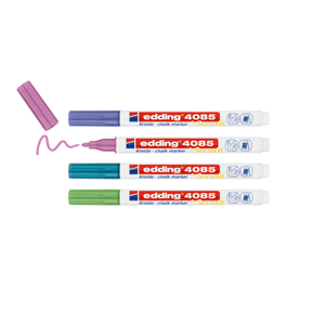 Marcador de tiza edding 4085 trazo fino Set x 4
