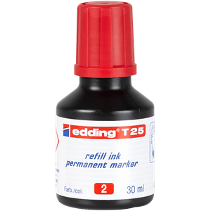 Tinta de recarga por goteo edding T-25 para marcador permanente