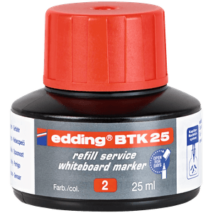 Tinta de recarga por capilaridad edding BTK-25 para marcador de pizarra blanca