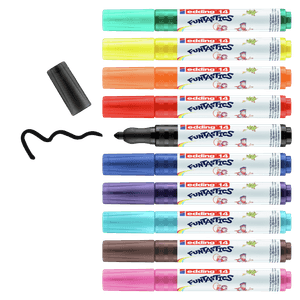 Set x 10 Marcadores edding Funtastic 14
