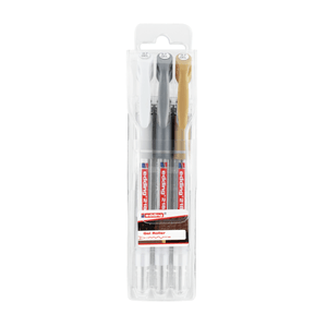 Lapicera Roller en Gel edding 2185 Set x 3