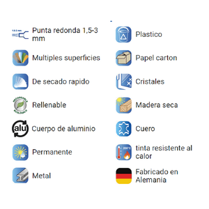 Marcador permanente edding 3000