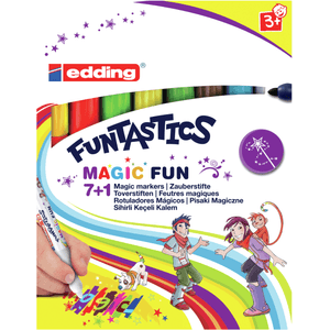 Set x 8 marcadores edding Funtastic Magic Fun