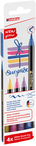 edding-1340-glitter-brush-pen-assorted-4pcs-set---001